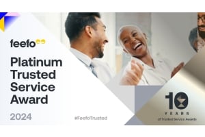 5th Year on the Bounce as Platinum Trusted Service Award Winners