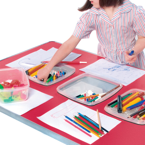 Square 2.5 Ltr Container with Lid set of 4 - Image 2