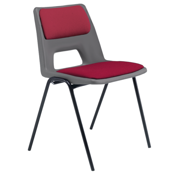 ADV Stacking Chair with Seat & Back Pad - Set of 10
