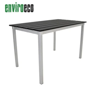 Black Outdoor Rectangle Table