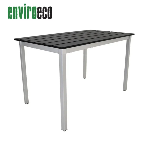 Black Outdoor Rectangle Table