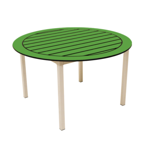 Enviro Slatted Round Outdoor Table