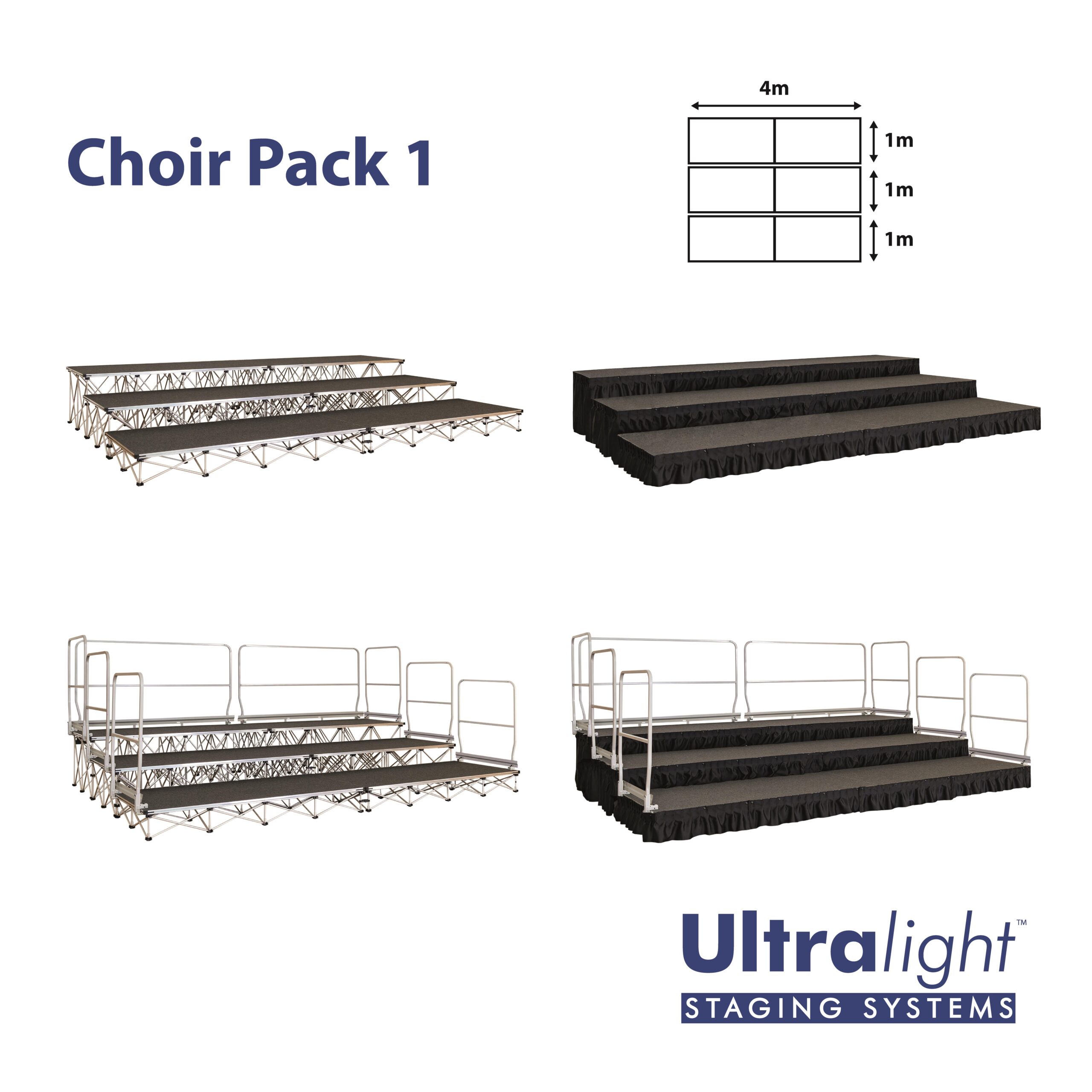 Ultralight Stage Choir Pack 1