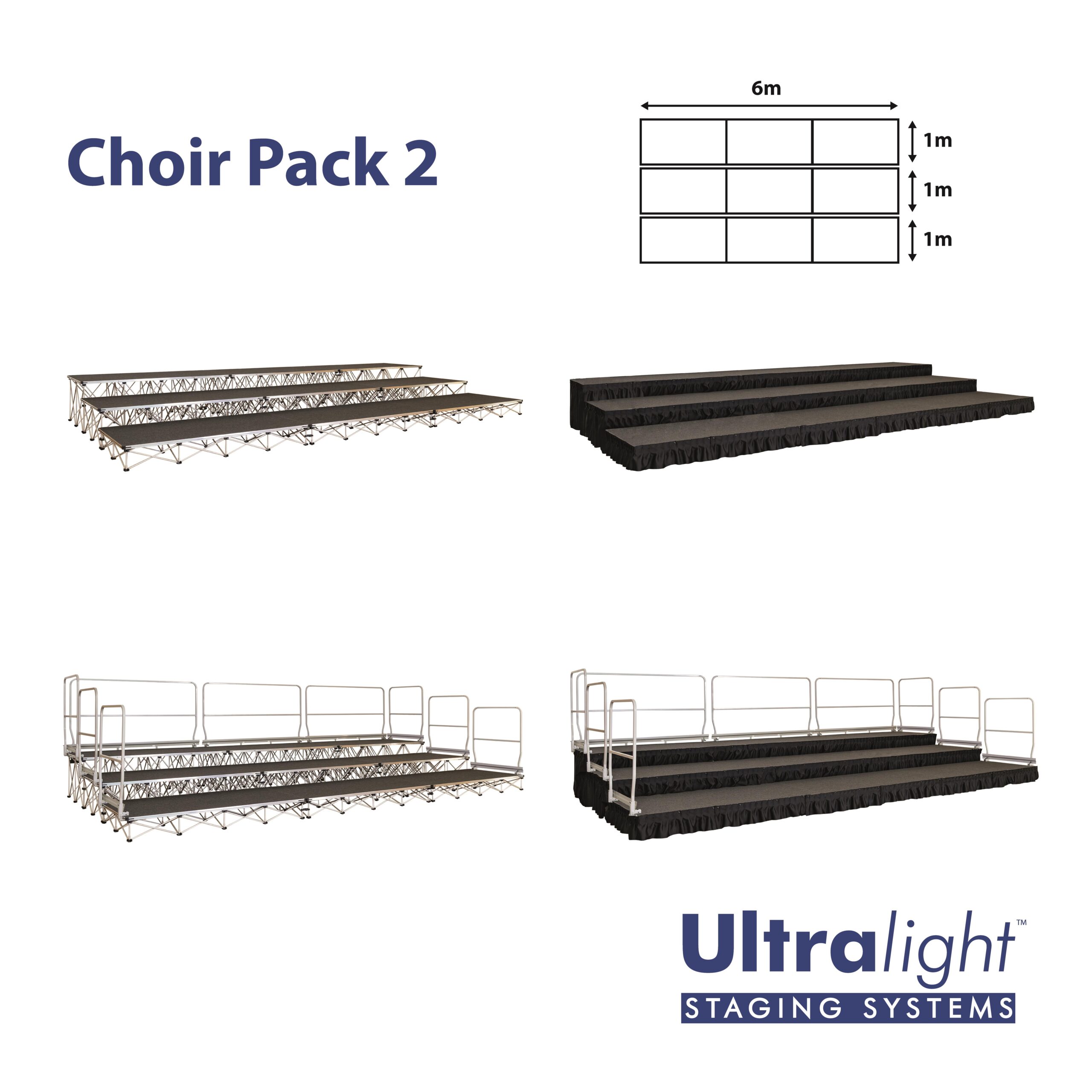 Ultralight Stage Choir Pack 2