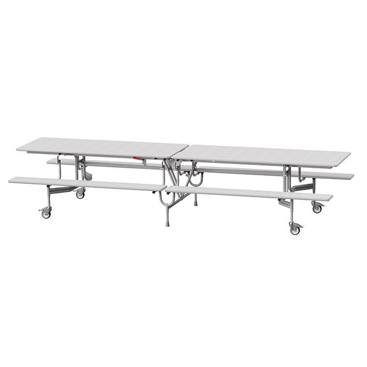 GoRoll Folding Table with Benches 12ft - Image 5