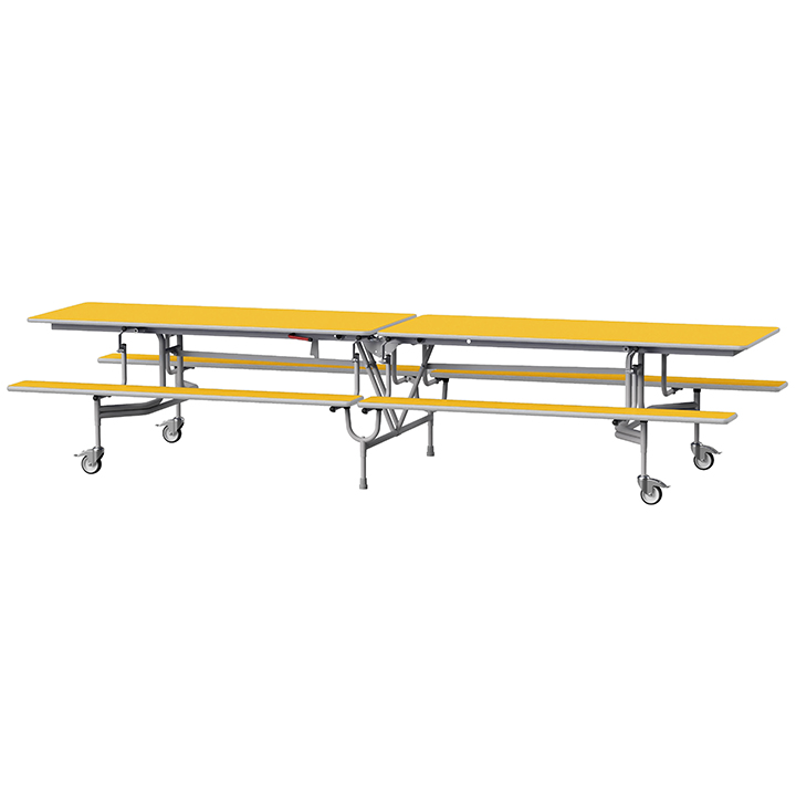 GoRoll Folding Table with Benches 12ft - Image 7